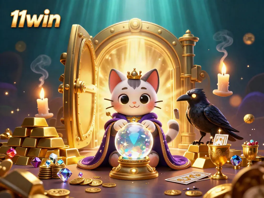 Experience winning with 11win’s vibrant and magical casino scene, featuring unique characters and riches.