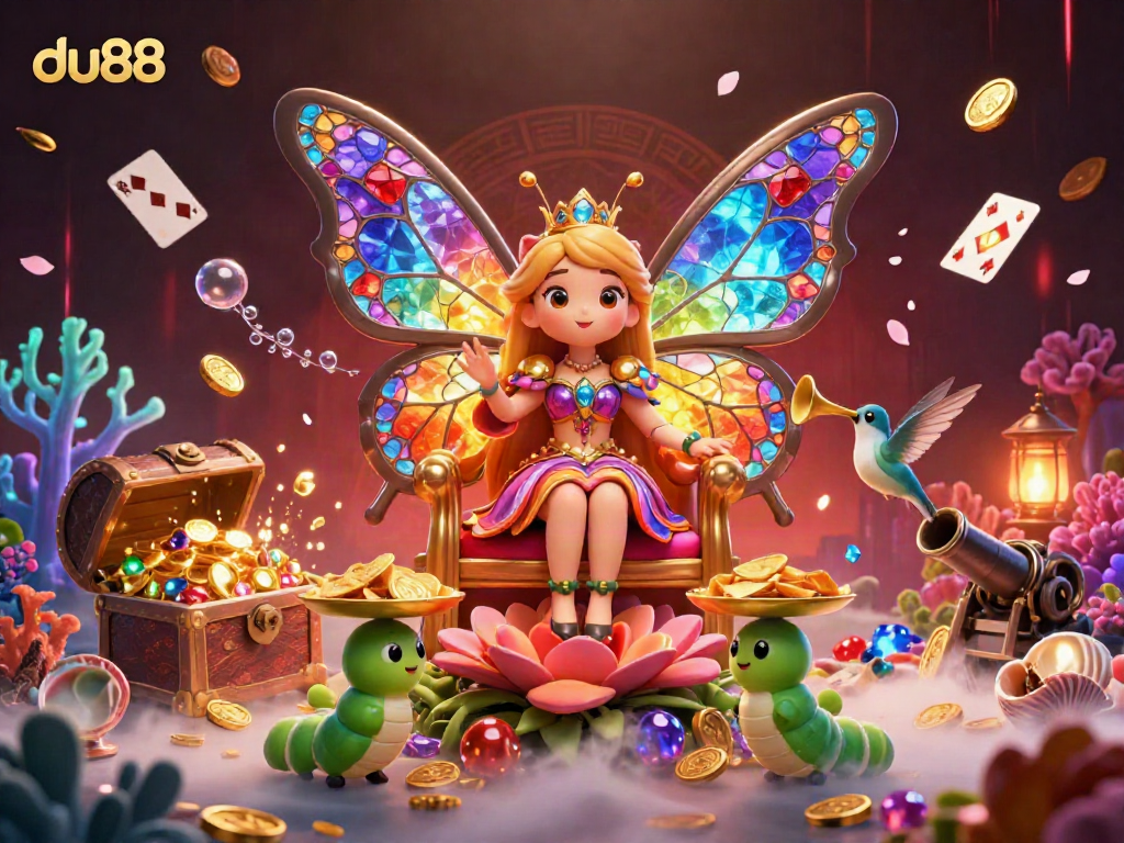 Win big at du88 with engaging 3D casino games, showcasing vibrant elements and characters.